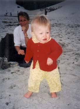 Jenna goes to the beach