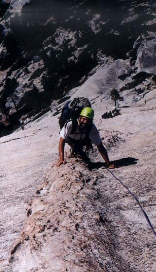 Schmed on Half Dome